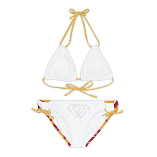 Strappy Bikini Set (AOP)